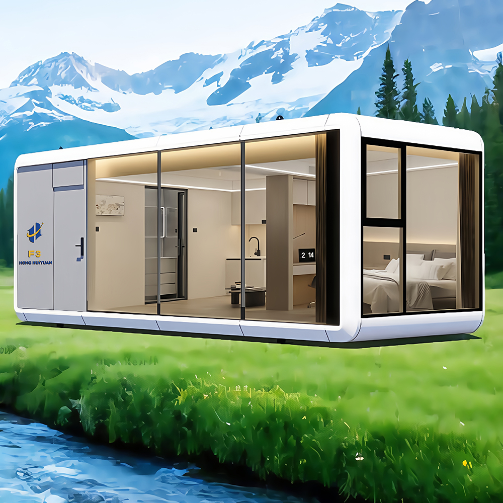 F3 Scenic Vacation บ้านโมดูลาร์ Apple จิ๋วจิ๋ว
