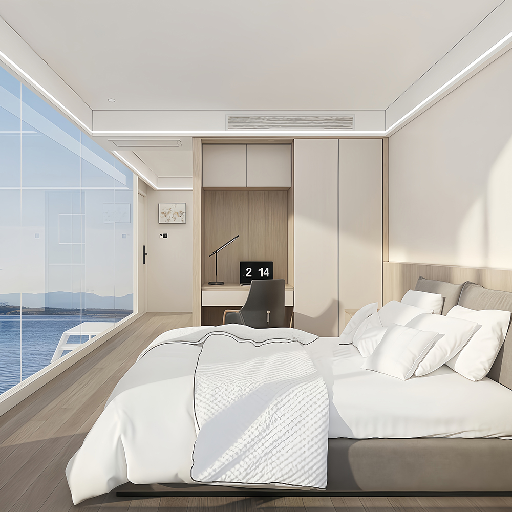 F3 Scenic Vacation บ้านโมดูลาร์ Apple จิ๋วจิ๋ว